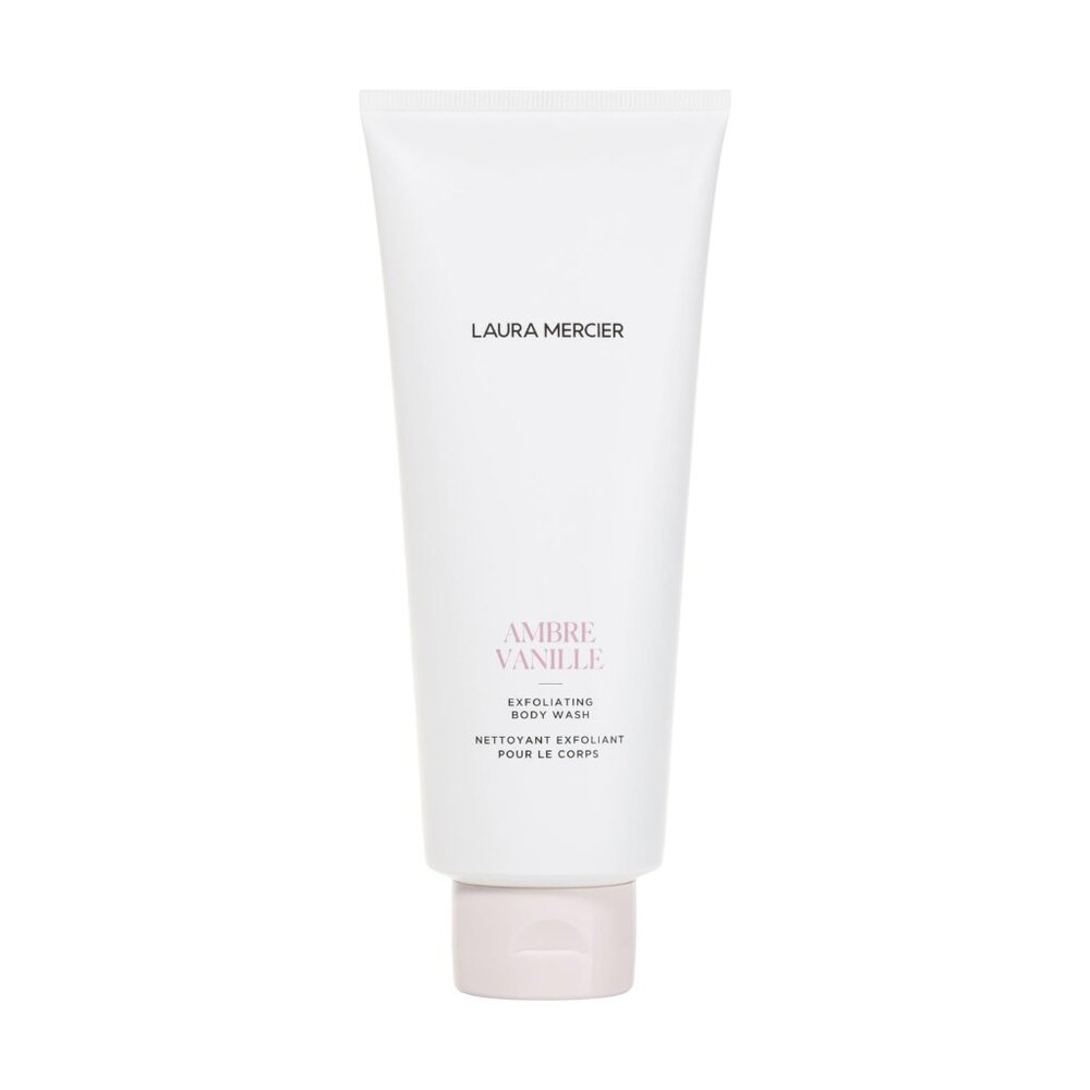 Laura Mercier Exfoliating Body Wash Ambre Vanille New, Damage Box